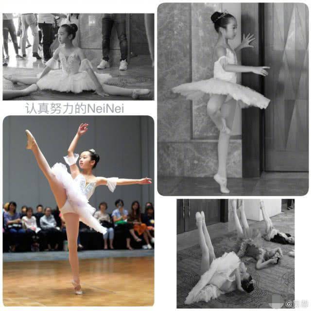 女兒忙著參加各種表演，兒子被爸爸帶著放飛自我，吳尊兒女差別大 !