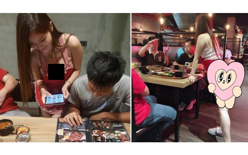 現在牛排館會不會太競爭…女服務生「送餐」一轉身更暴動 光看就飽了～