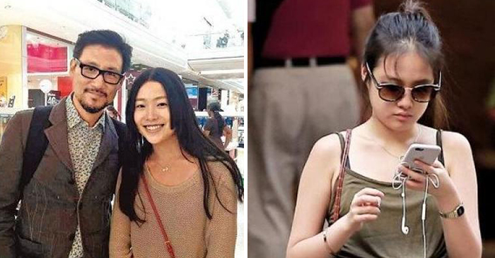 張學友的女兒素顏逛街照曝光，低調行徑毫無星二代驕縱模樣，網友聚焦，「膝蓋怎麼了？」