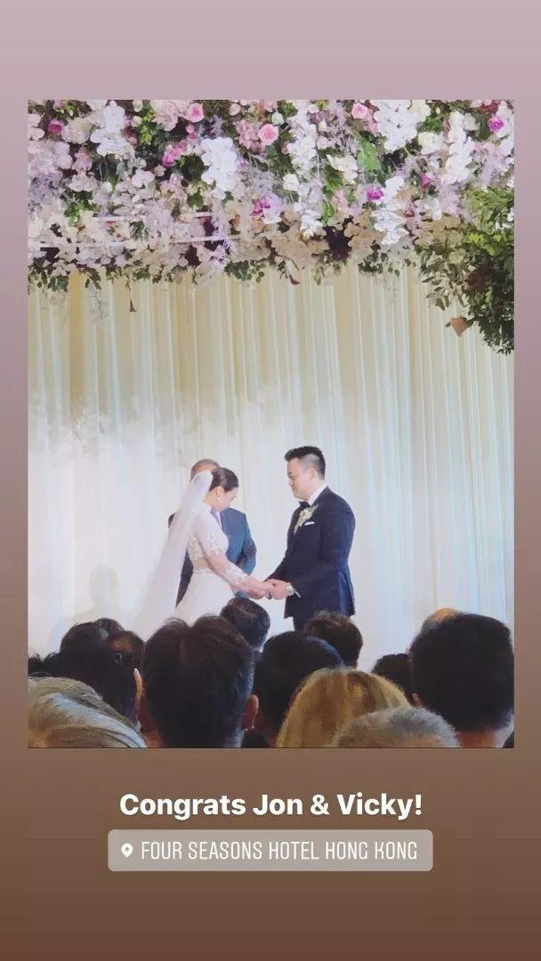 「千億媳婦」李徐子淇外甥女出嫁 李嘉欣夫婦十指緊扣賀新人