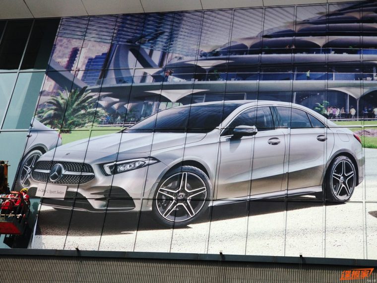 Mercedes Benz A Class Sedan 終於曝光！即將在北京車展發表