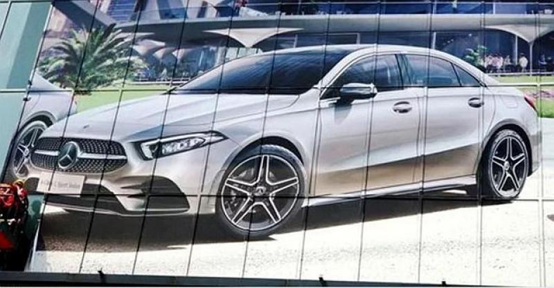 Mercedes Benz A Class Sedan 終於曝光！即將在北京車展發表