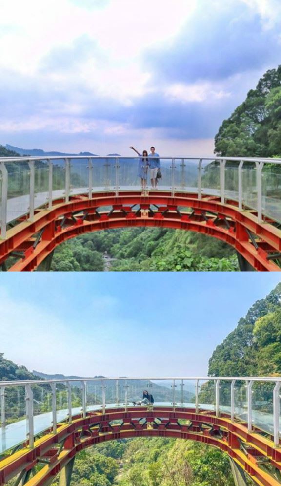 再高一點就能碰到雲了～特搜全台「玻璃天空步道」，超美小提琴階梯今年剛開幕絕對熱騰騰