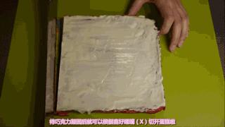 這個彩虹年輪蛋糕，成品居然這麼美