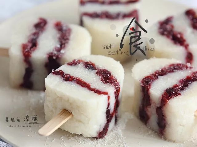 Q彈軟糯、香甜可口的蔓越莓糯米糕，免烤快手小甜品就是它