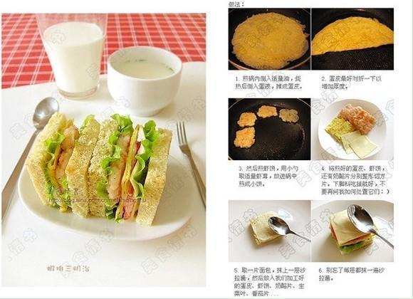 開始學做早飯吧, 二十一種早飯做法