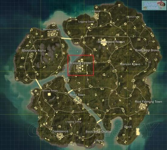 《絕地求生》4x4地圖T城（訓練營）打法攻略 絕地求生4x4地圖T城怎麼打