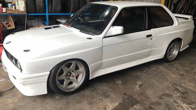  E30直接改裝S2000引擎與中置機械增壓！